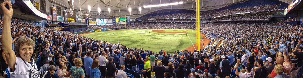 Go Rays! (Homerun on the Last Pitch)