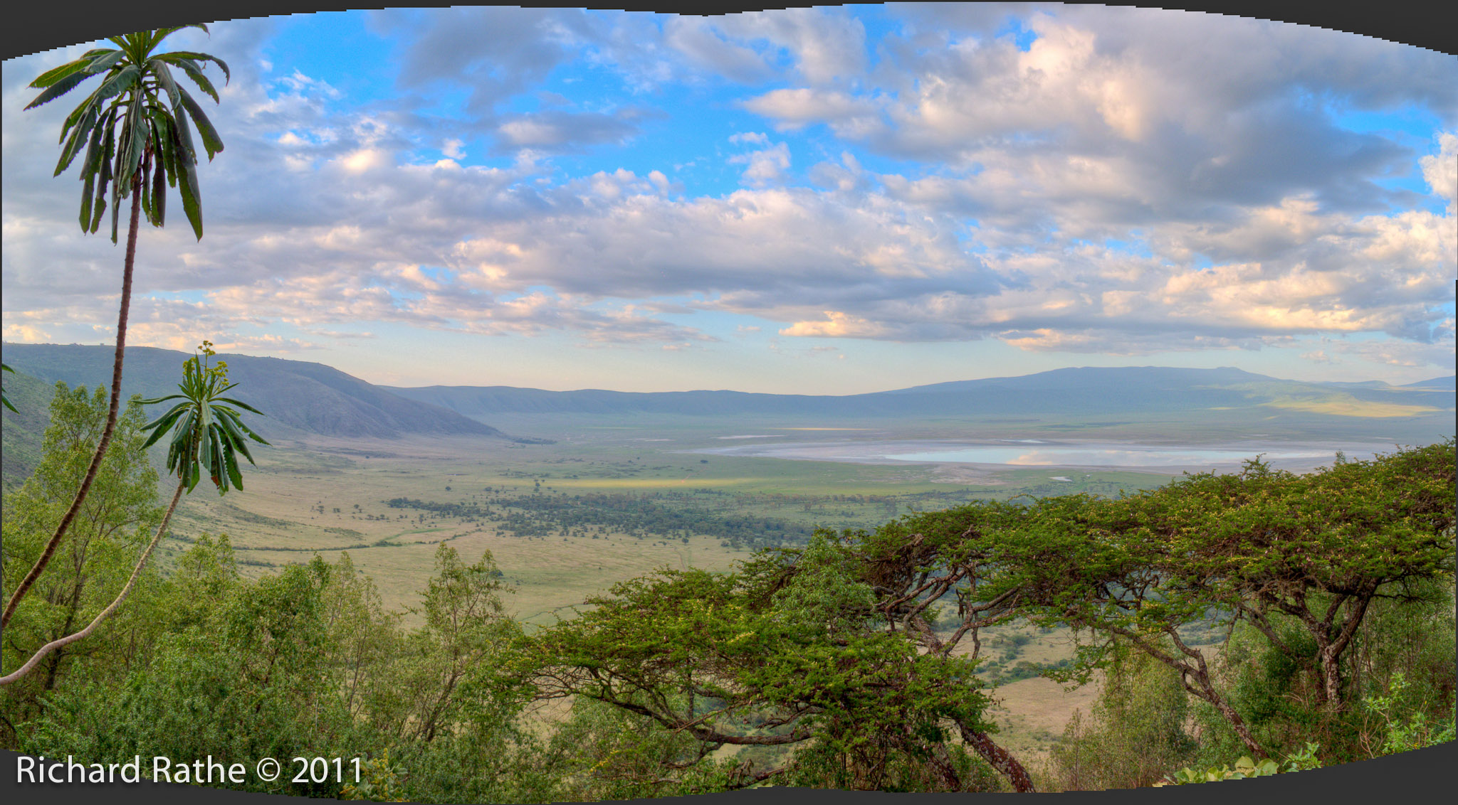 Ngorongoro Crater at Sunset