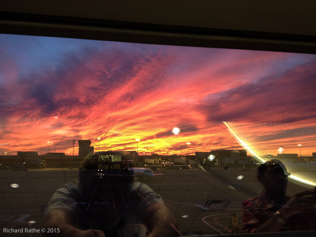 Atlanta Airport Sunset