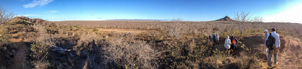 Galapagos Cerro Dragon Panorama