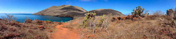 Galapagos Rabida Island Panorama