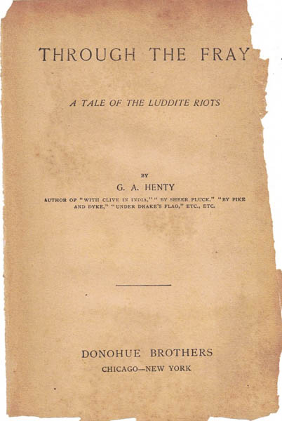 Luddite Book Title Page