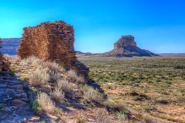 Una Vida Ruins and Fajada Butte