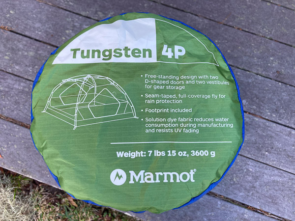 Tent Bag Label