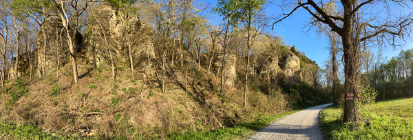 Cliff Frontage Road Panorama