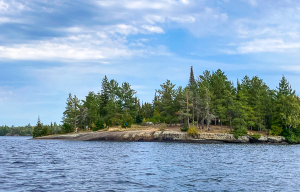 Large Island Campsite on Ima