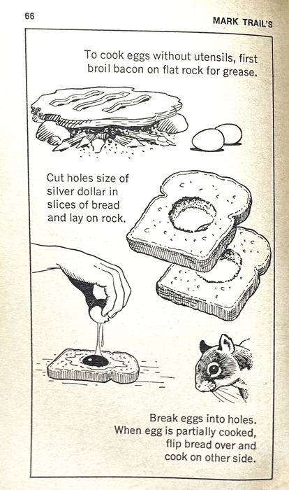 Breakfast on the Rocks with Squirrel