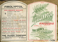 1003 Patent Medicine Labels Tilden Company 