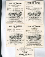 1005 Patent Medicine Labels Tilden Company 