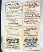 1007 Patent Medicine Labels Tilden Company 