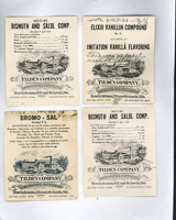 1009 Patent Medicine Labels Tilden Company 