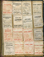 1016 Patent Medicine Labels Tilden Company 