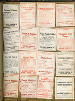 1022 Patent Medicine Labels Tilden Company 