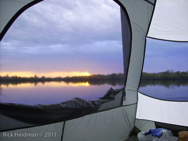 Day 4 - Sunday Bay - Sunrise from the Tent