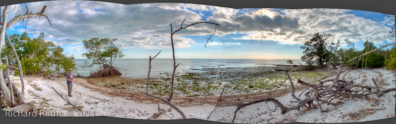 Day 2 - Rabbit Key - Tide Flats Panorama (HDR)