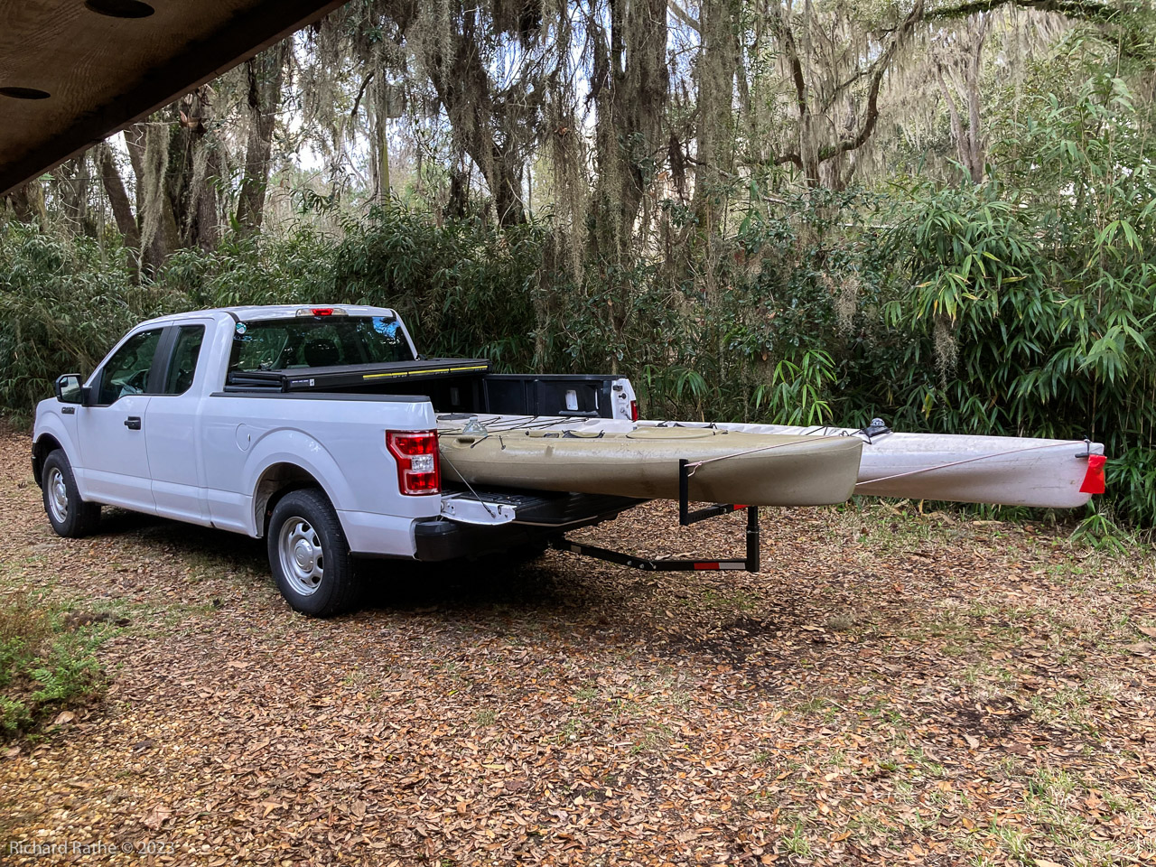 Kayaks on Truck