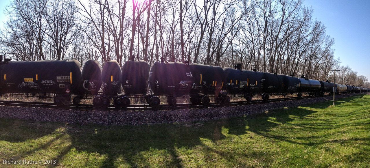 Frieght Train Guttenberg, IA