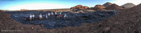 Panorama 030 Galapagos Panorama Pa Hoehoe Lava Flow