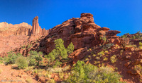 Panorama 412 Fisher Towers Panorama The Maze Utah 2019 