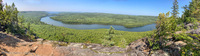 Panorama 698 Bwca 2023 Panorama Rose Lake Cliffs