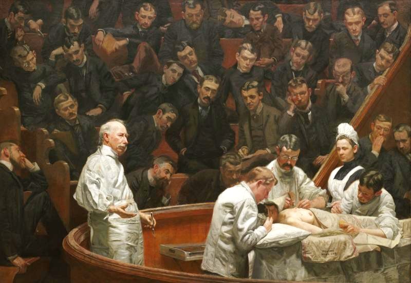The Agnew Clinic, Thomas Eakins, 1889 (wikipedia)