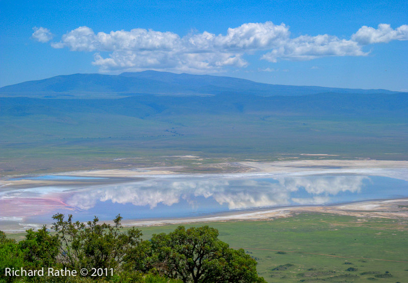 Lake Magadi in Ngorongoro Crater