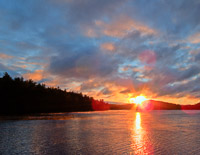 039 Bwca 2011 Hdr Sunrise