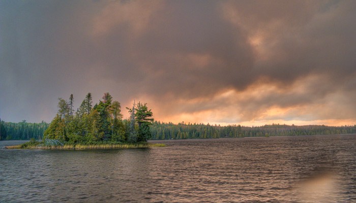 Smoke Over the Put-In