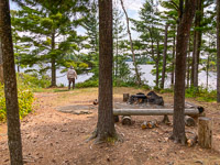 1032 Bwca 2024 Alworth Campsite Near Portage 