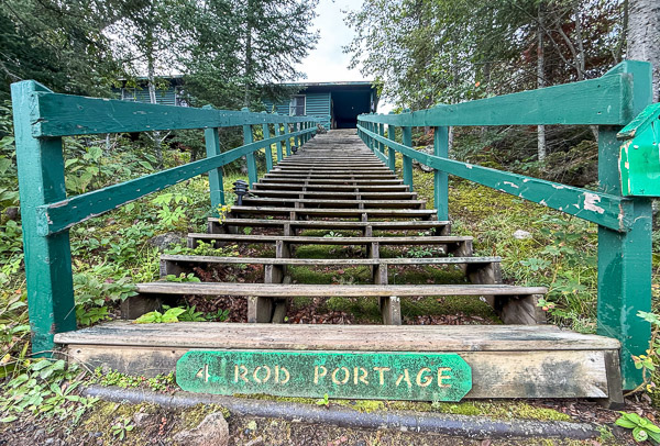 Four Rod Portage to the Bunkhouse