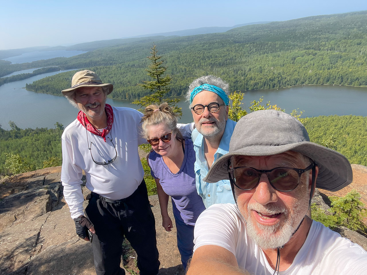 Rose Lake Cliffs (Selfie)