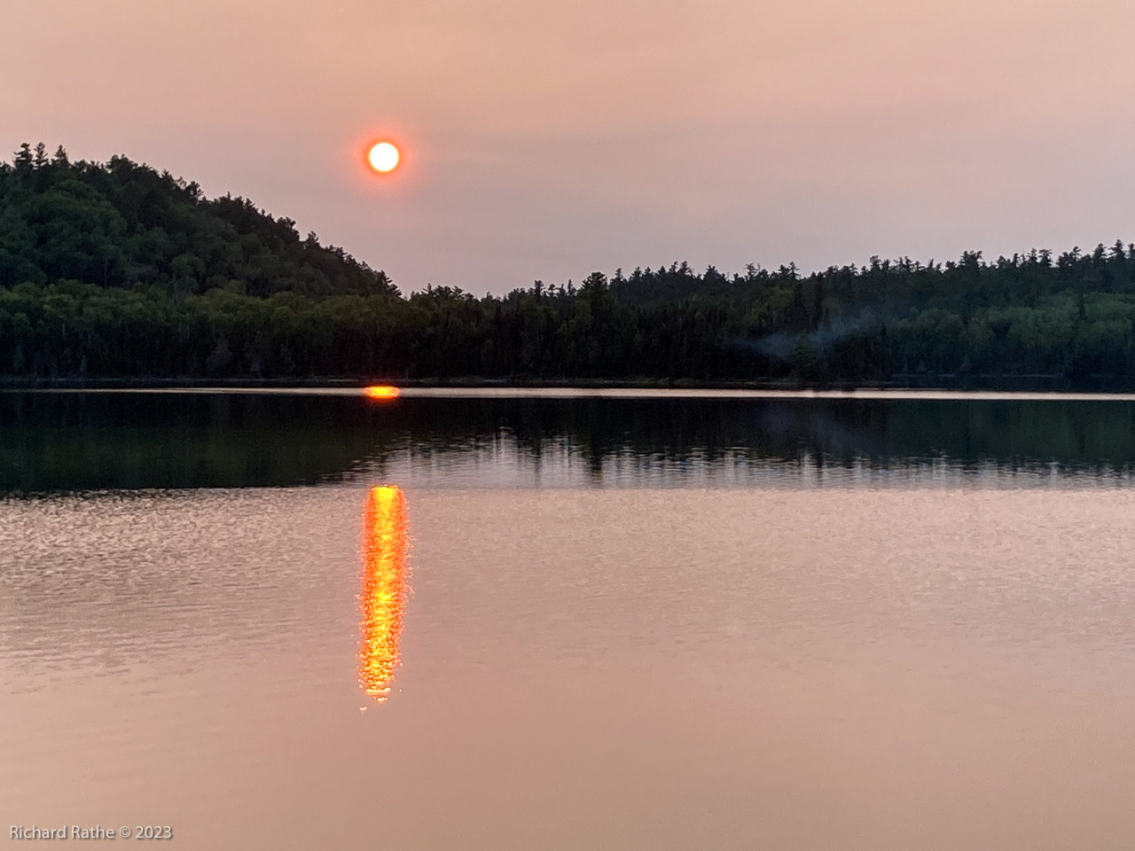 Smoky Sunset