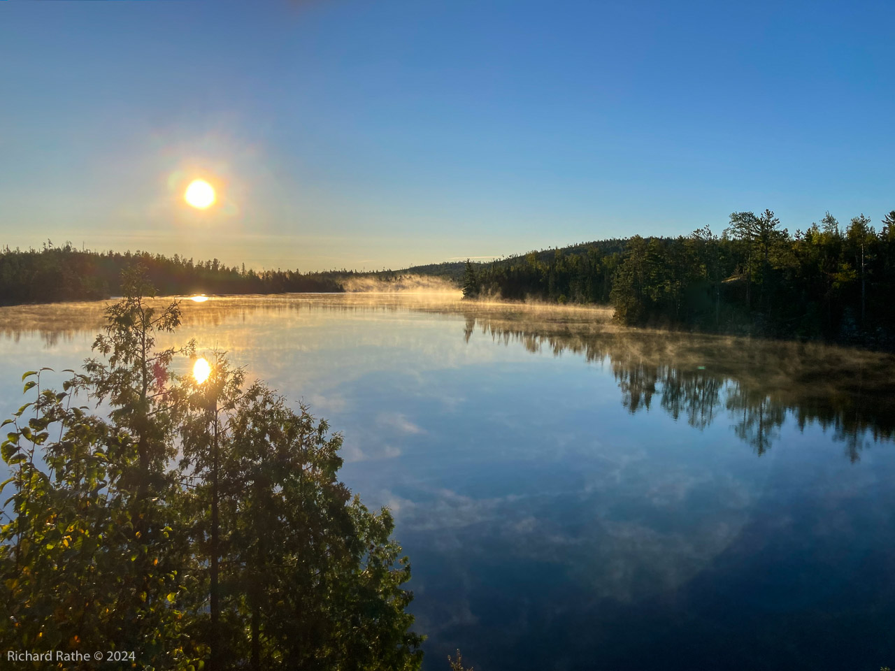 Ahsub Lake Sunrise