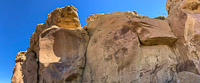 0004 Chaco Canyon Panorama Rock Art 