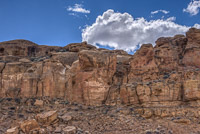 0089 Chaco Canyon Hdr Stairs