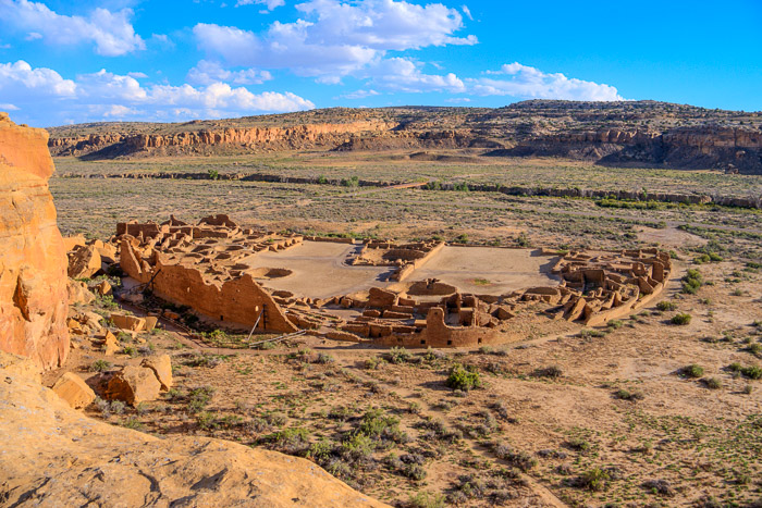 Pueblo Bonito from Above