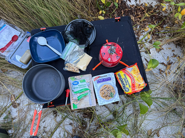 Ready to Cook Dinner Out of the Wind