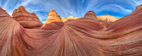 1121 Coyote Buttes North Panorama The Wave Vermilion Cliffs 2024 